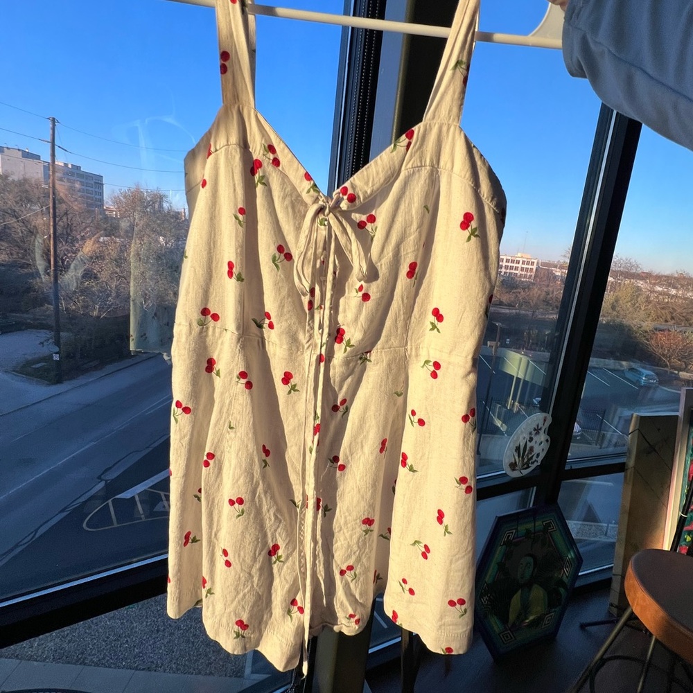 Cherry romper